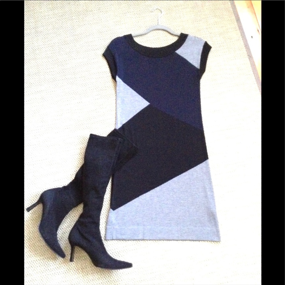 Kenneth Cole reaction knit short sleeve dress S